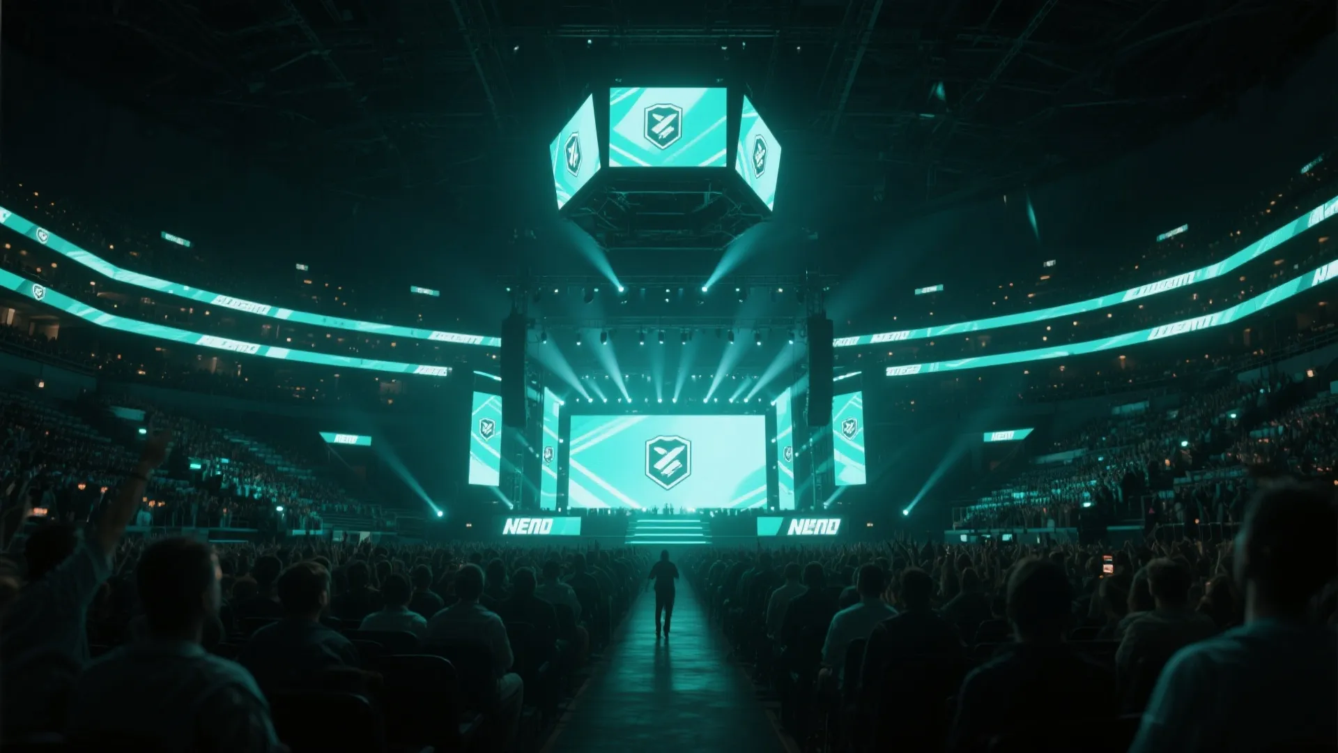 顶级反恐精英赛事现场